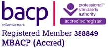 British Association for Counselling and Psychotherapy - Registered Member 388849